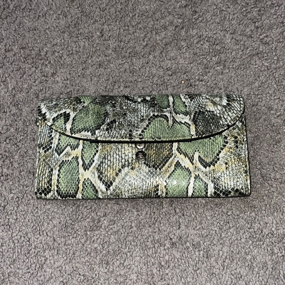 Snakeskin wallet clutch - Picture 1 of 4